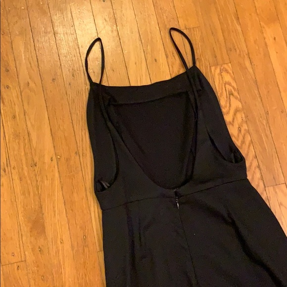 reformation black jumpsuit with low back - Picture 3 of 3